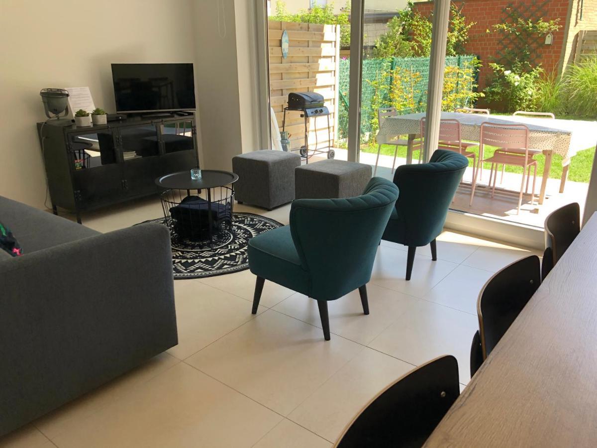Vakantie Appartement Allure, Met Zuidgericht Tuintje Oostende Exterior foto